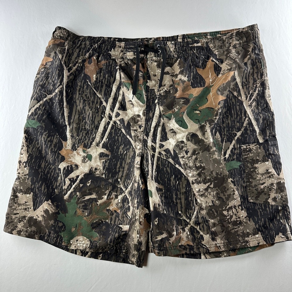 CB‎ Camouflage Men's XL 40/42 Swim Trunks Liner Hunting Legendary Shorts Camo